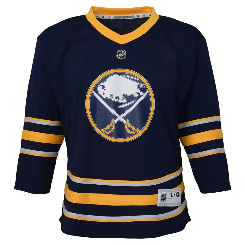 buffalo sabres replica home jersey - youth