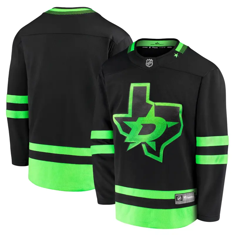 dallas stars fanatics alternate breakaway jersey - mens