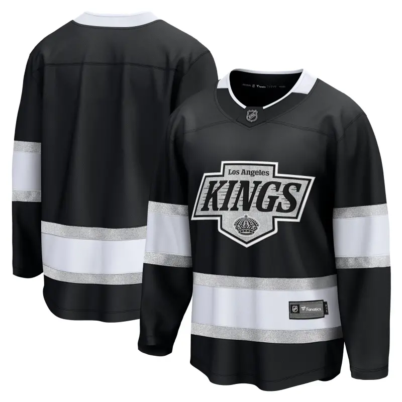 los angeles kings fanatics branded home breakaway jersey - mens