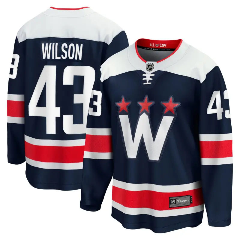 men8217s fanatics tom wilson navy washington capitals 202021 alternate premier breakaway player jersey