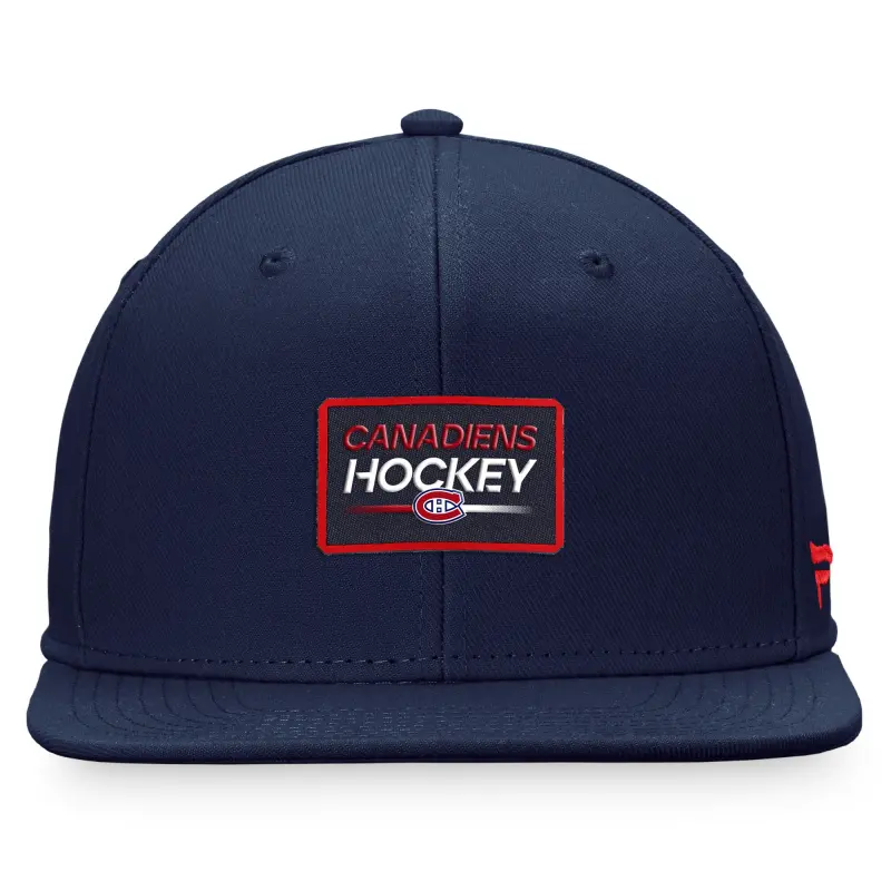 montreal canadiens pro prime flat brim snapback - unisex