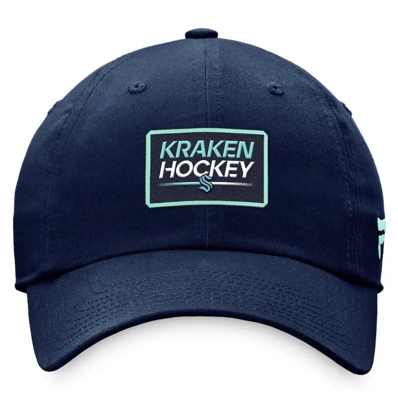 seattle kraken pro prime graphic unstructured adjustable cap - unisex