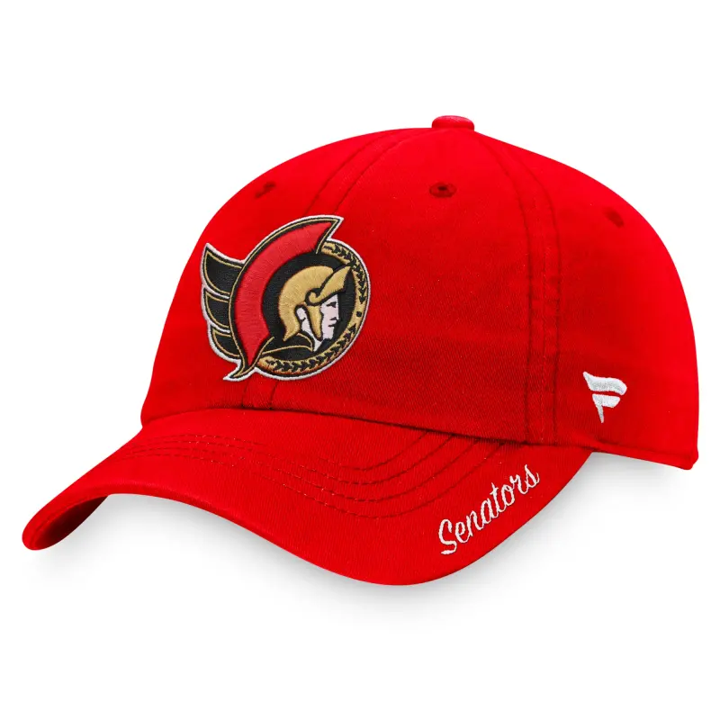 women8217s fanatics red ottawa senators primary logo adjustable hat